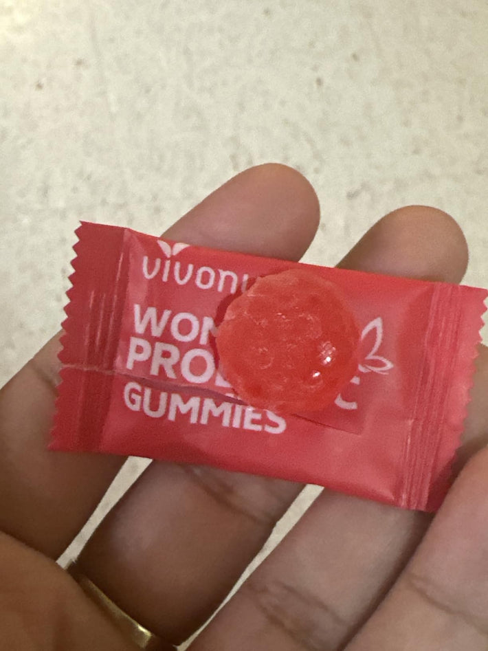 Individually wrapped probiotic gummy