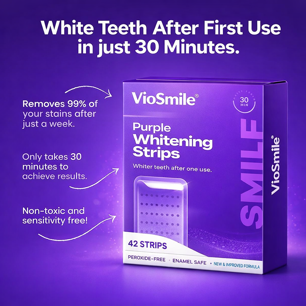 VioSmile® Purple Whitening Strips